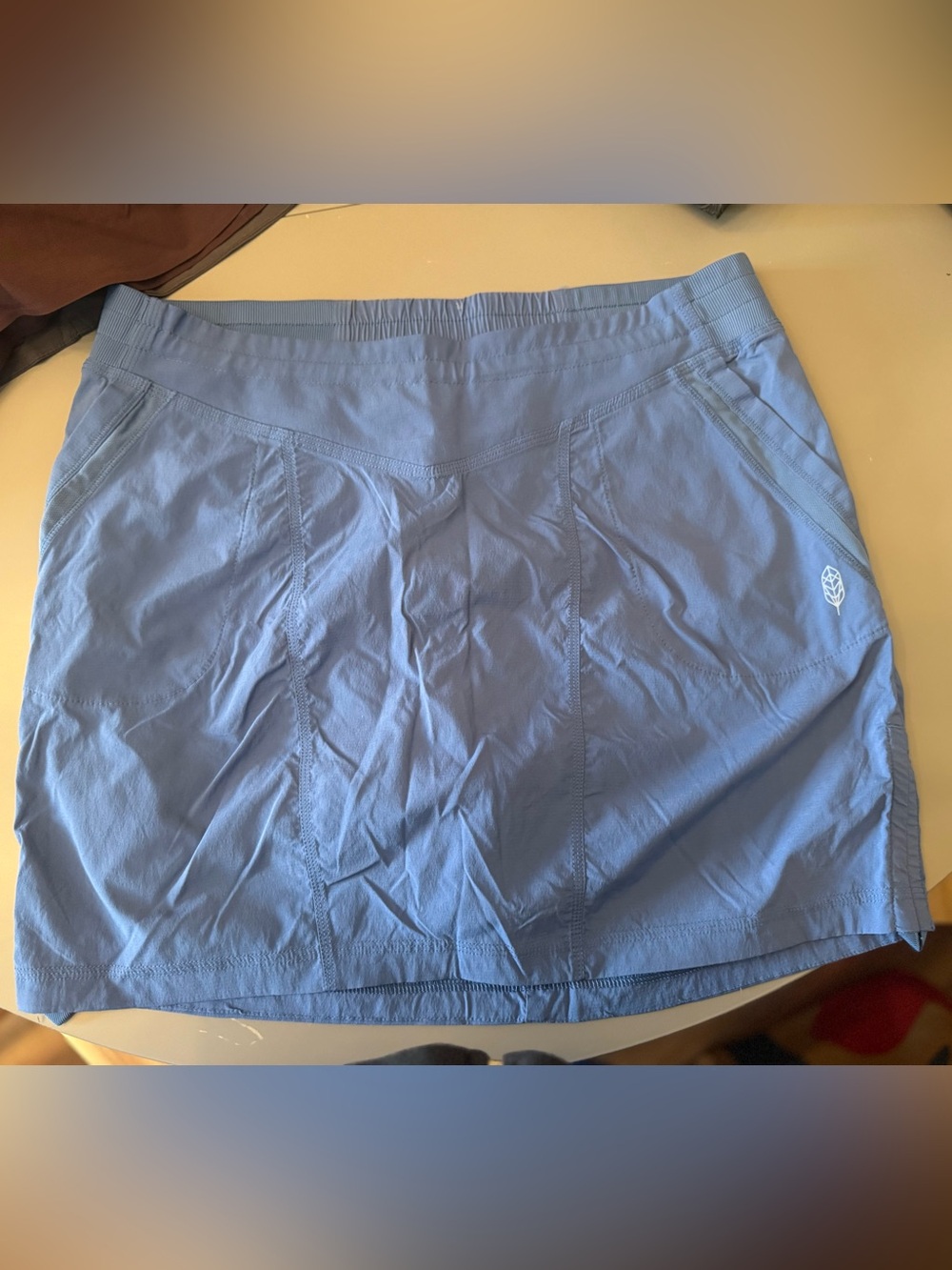 Indygena lightweight blue athletic/hiking skort
